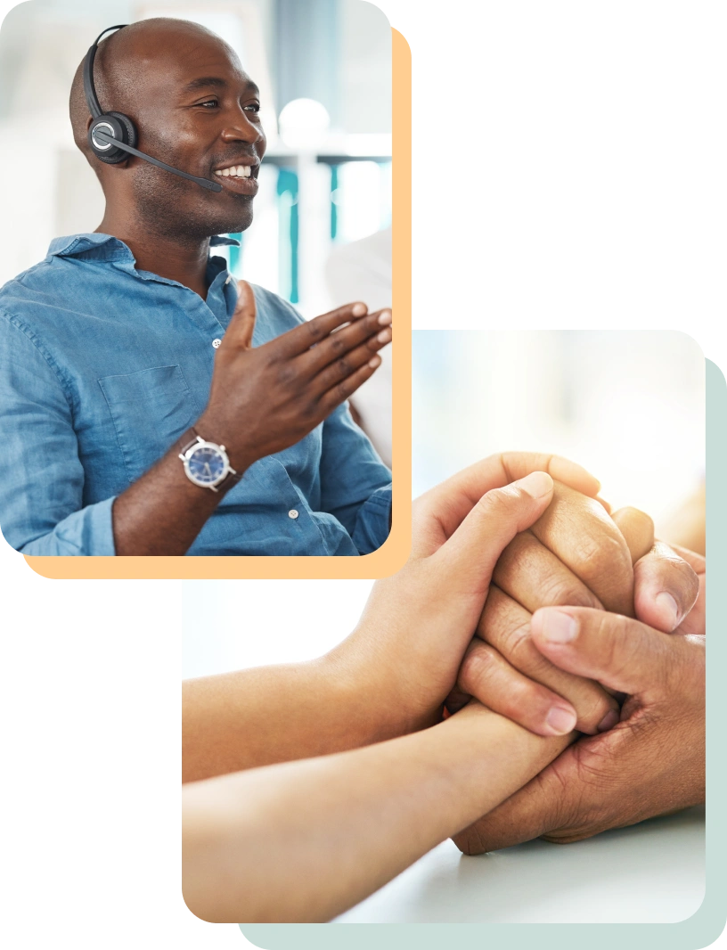 communicates Advocacy or Helping Hand